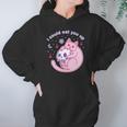 Kawaii Pastel Goth Witch Pink Devil Satan Cat Skull Moon Hoodie Gifts for Women