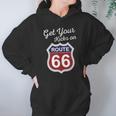 Get Your Kicks Route 66 Distressed &S Hoodie Gifts for Women