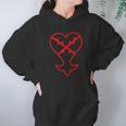 Kingdom Hearts Heartless Symbol Hoodie Gifts for Women