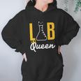 Lab Tech Queen Med Technician Funny Gift Supervisor Coworker Hoodie Gifts for Women