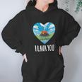 I Lava You Valentines Day Anniversary Birthday Hoodie Gifts for Women