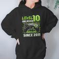 Level 10 Unlocked Awesome 2011 Video Game 10Th Birthday Gift Hoodie Gifts for Women