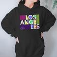 Los Angeles 1980S Logo Hoodie Gifts for Women