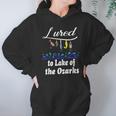 Lured To Lake Of The Ozarks Fishing Fisherman Hoodie Gifts for Women