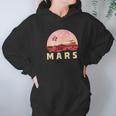 Mars Retro Minimalist 80S Style Martian Space Hoodie Gifts for Women