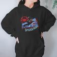 Marvel Spider-Man Into The Spider-Verse Miles Kick Hoodie Gifts for Women