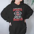 I May Live In Michigan But On Ohiostate Game Day Buckeyes Hoodie Gifts for Women