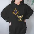 Mens Mason Scottish Rite Split Masonic Wings Up Hoodie Gifts for Women