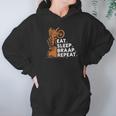 Motocross Eat Sleep Braap Repeat Hoodie Gifts for Women