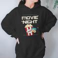 Movie Night Pop Corn Tickets Cinema Coming Soon Hoodie Gifts for Women