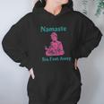 Namaste Six Feet Away 6 Feet Social Distancing Hoodie Gifts for Women