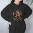 Native American War Bonnet Bow Arrows Feathers And Tomahawk Hoodie Gifts for Women