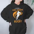 Ne Jamais Sous Estimer Un Vieil Homme Qui Joue Au Rugby Hoodie Gifts for Women