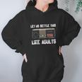 Nintendo Gamer Controller _Quot_Lets Settle This Like Adults_Quot_ T-Shirt Hoodie Gifts for Women