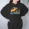 Outsider Hiking Tent Adventure T- Hoodie Gifts for Women