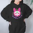 Pastel Goth Kawaii Bunny Skull Japanese Witchy Aesthetic Hoodie Gifts for Women