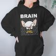 Pinky And The Brain Text Stack Big Face Hoodie Gifts for Women