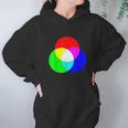 Primary Color Mixing Rgb Color Model Art Paint Hoodie Gifts for Women