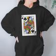 Queen Of Spades Playing Card Hoodie Gifts for Women