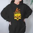 Rage Of Fire Faming Skull Creepy Skeleton Hoodie Gifts for Women