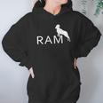 Ram Animal Lover Logo Hoodie Gifts for Women