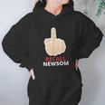 Recall Newsom Recall Gavin Newsom Middle Finger Hoodie Gifts for Women