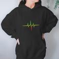 Reggae Music Pulse Frequency Hoodie Gifts for Women