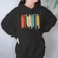 Retro 1970S Style Atlanta Georgia Skyline Hoodie Gifts for Women