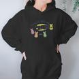 Rivebella Hanging With My Peeps Easter Little Hoodie Gifts for Women