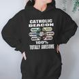 Roman Catholic Deacon Duties Pun Gift Hoodie Gifts for Women