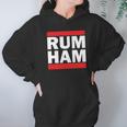 Rum Ham Funny Logo Parody Graphic Hoodie Gifts for Women