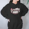 San Francisco Football Vintage Sf Cali Retro Gameday Hoodie Gifts for Women