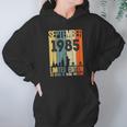 September 1985 36 Birthday 36 Years Old 1985 Birthday Vintage Hoodie Gifts for Women