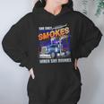 She Only Smokes When She Drinks Hoodie Gifts for Women