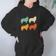 Sheltie Gift For Dog Lover Retro Sheltie Vintage Sheltie Hoodie Gifts for Women