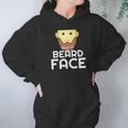 Shut It Beard Face Funny Facial Hair Hoodie Gifts for Women