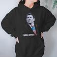 I Smell Hippies Funny Ronald Reagan Conservative Merica Usa Hoodie Gifts for Women