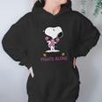 Snoopy No One Fights Alone Breast Cancer Awareness Shirt Hoodie Gifts for Women