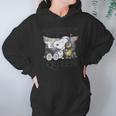 Snoopy And Woodstock Happiness Is Listening To Queen T-Shirt Hoodie Gifts for Women