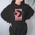 Star Chevron Stripe Graphic Hoodie Gifts for Women