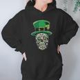 Sugar Skull Saint Patricks Day Of Dead Hoodie Gifts for Women