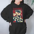 Tanjiro Demon Slayer Kimetsu No Yaiba Anime Hoodie Gifts for Women