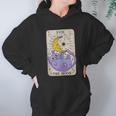 Tarot Card The Moon Xviii Kawaii Goth Pastel Cat Mystical Hoodie Gifts for Women