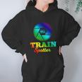 Trainspotter Design Trainspotting With Photo Camera Funny Gift Graphic Design Printed Casual Daily Basic Hoodie Gifts for Women