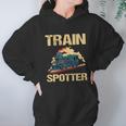 Trainspotter Design Trainspotting Steam Locomotive Gift Graphic Design Printed Casual Daily Basic Hoodie Gifts for Women