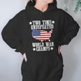 Undefeated Two 2 Time World War Champs Champions Usa Hoodie Gifts for Women