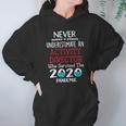 Never Underestimate Who Survived The Pandemic Activity Director Hoodie Gifts for Women