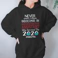 Never Underestimate Who Survived The Pandemic Administrative Assistant Hoodie Gifts for Women