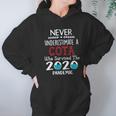 Never Underestimate Who Survived The Pandemic Cota Hoodie Gifts for Women