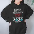 Never Underestimate Who Survived The Pandemic Cst Hoodie Gifts for Women